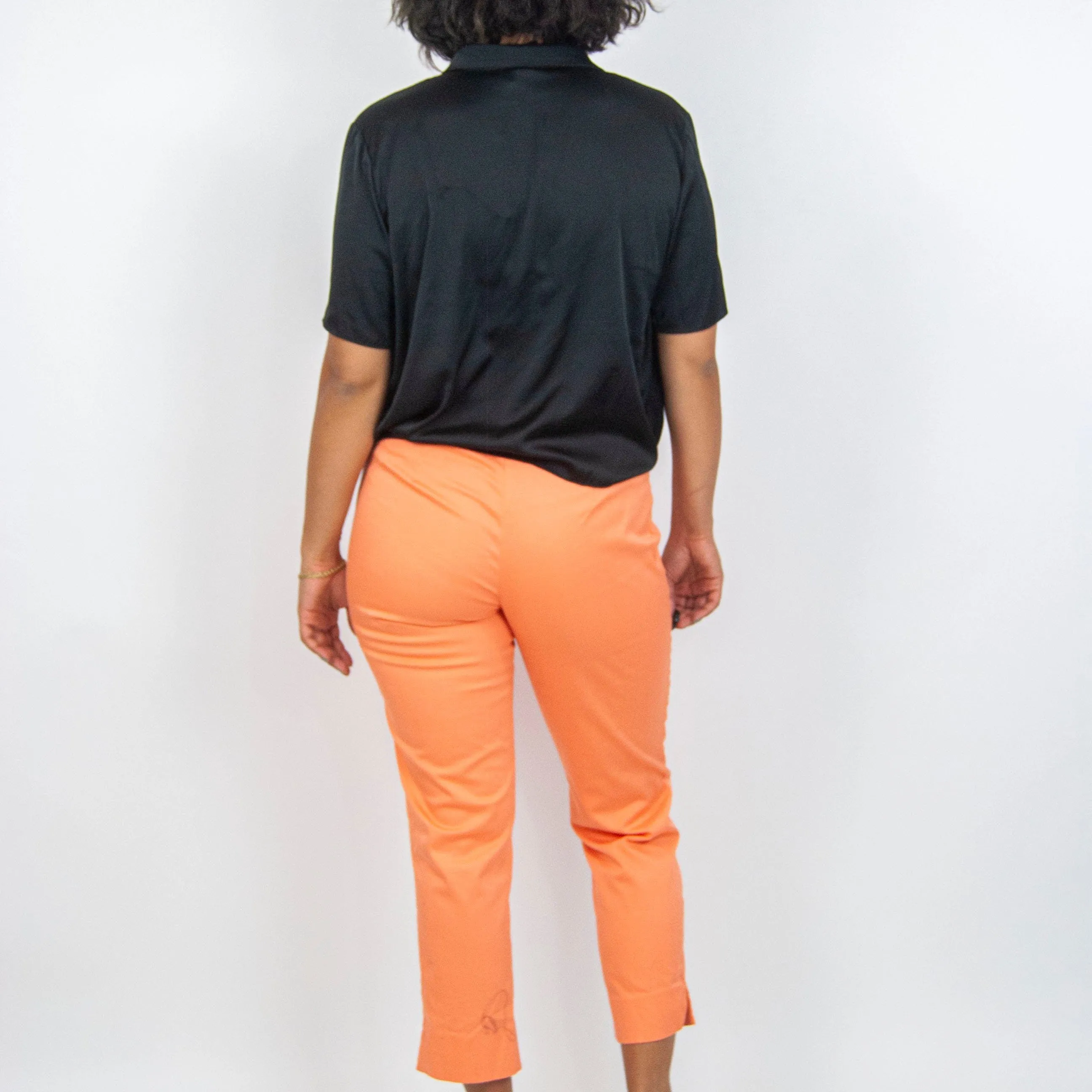 00's Peach Capri Pants by Ralph Lauren Black Label