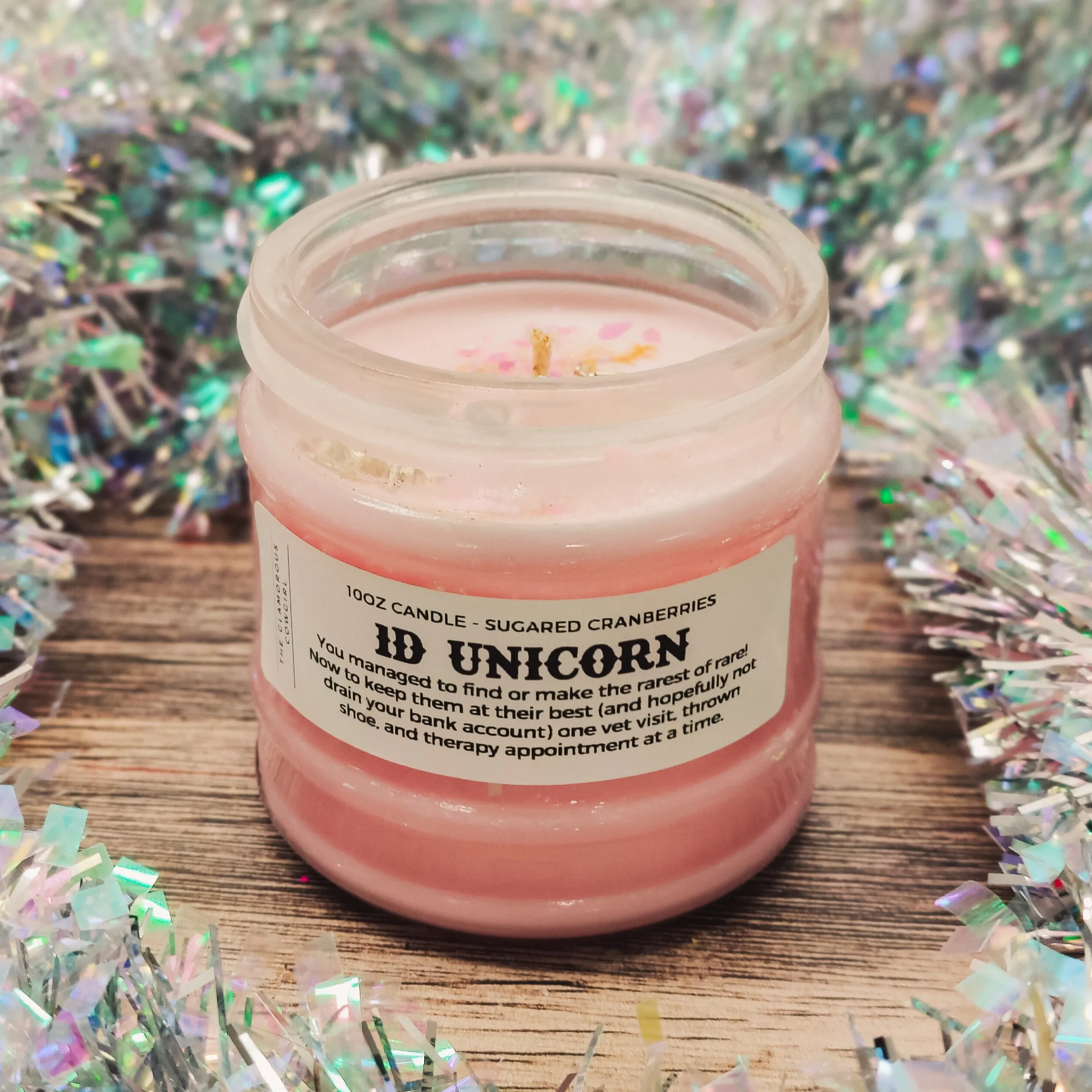 1D Unicorn Candle