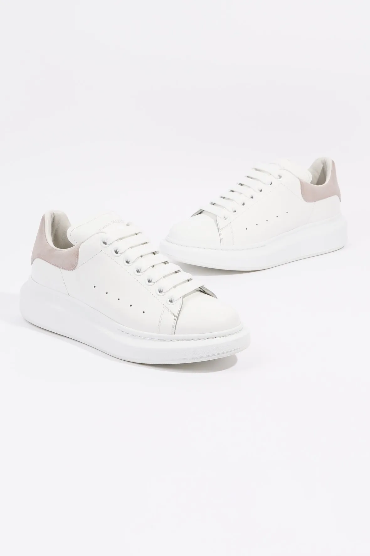 Alexander McQueen Womens Oversized Sneaker Nude Tab EU 39 / UK 6