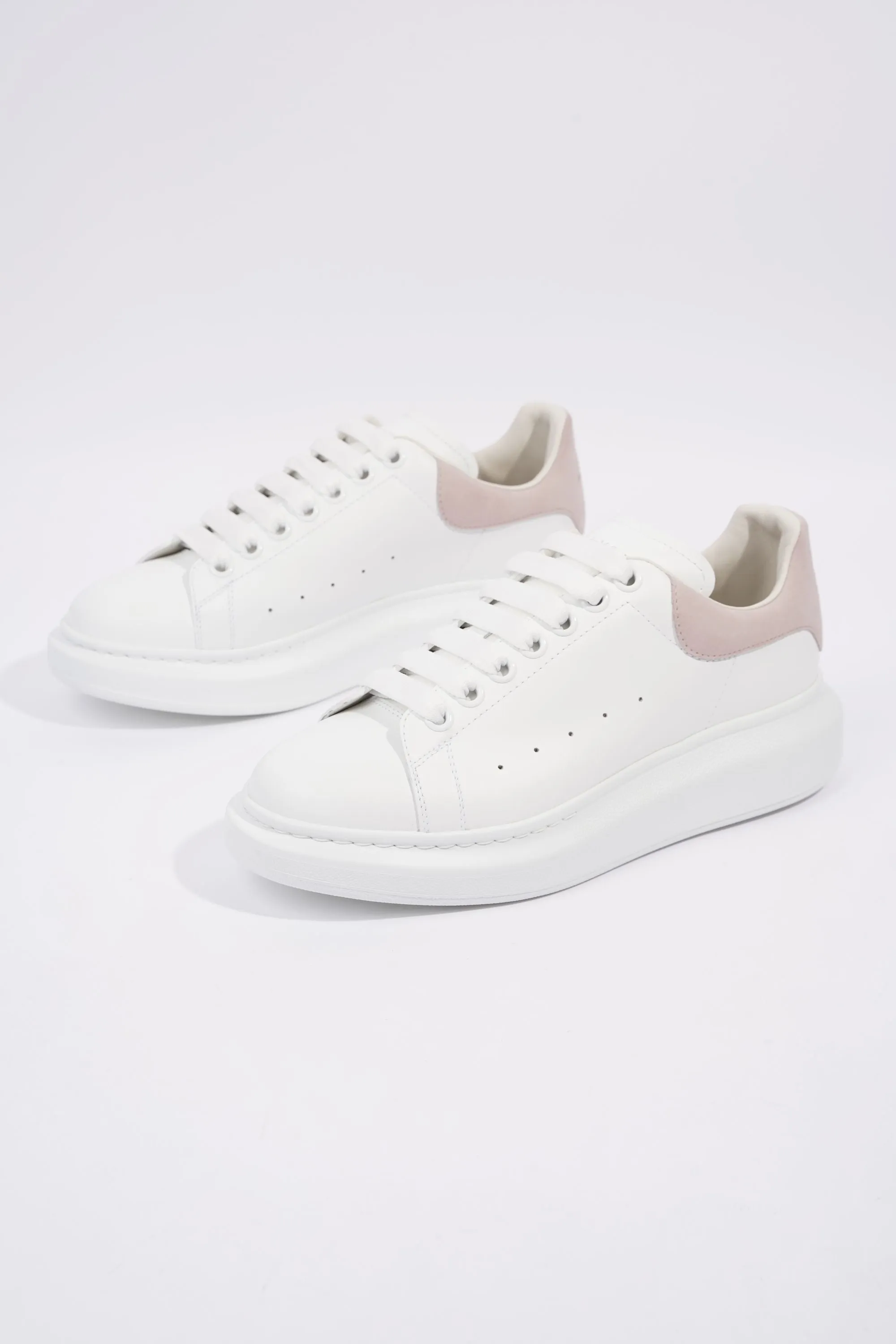 Alexander McQueen Womens Oversized Sneaker Nude Tab EU 39.5 / UK 6.5