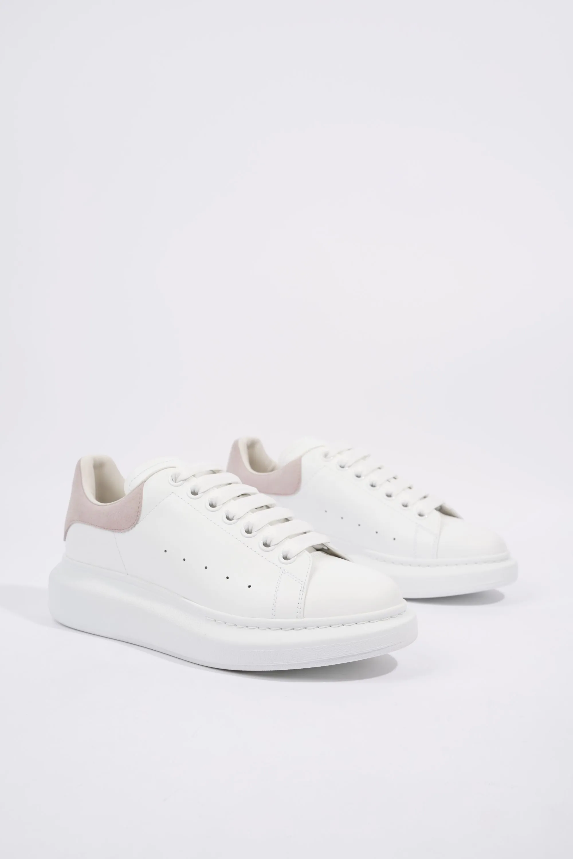 Alexander McQueen Womens Oversized Sneaker Nude Tab EU 39.5 / UK 6.5