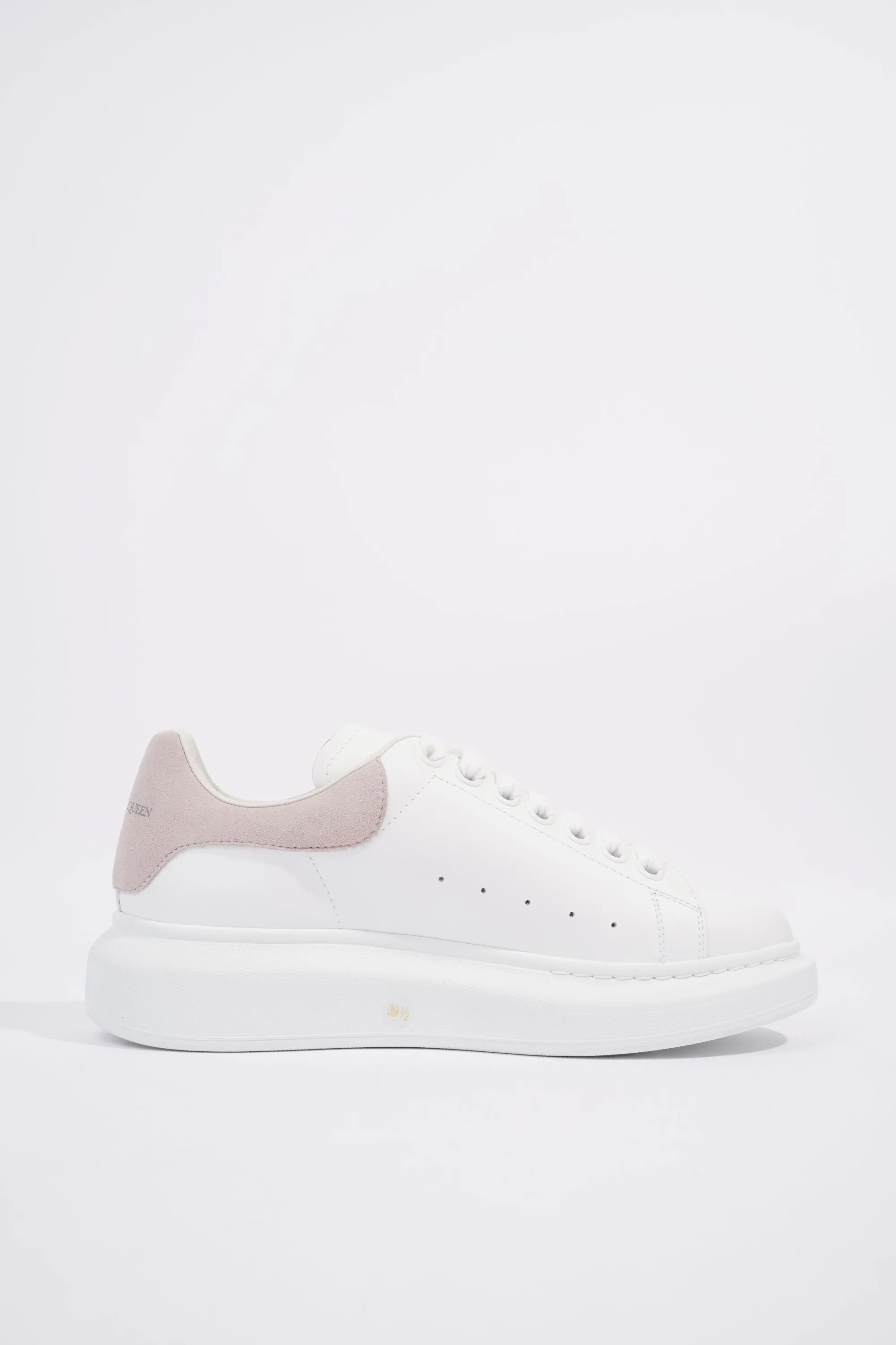 Alexander McQueen Womens Oversized Sneaker Nude Tab EU 39.5 / UK 6.5