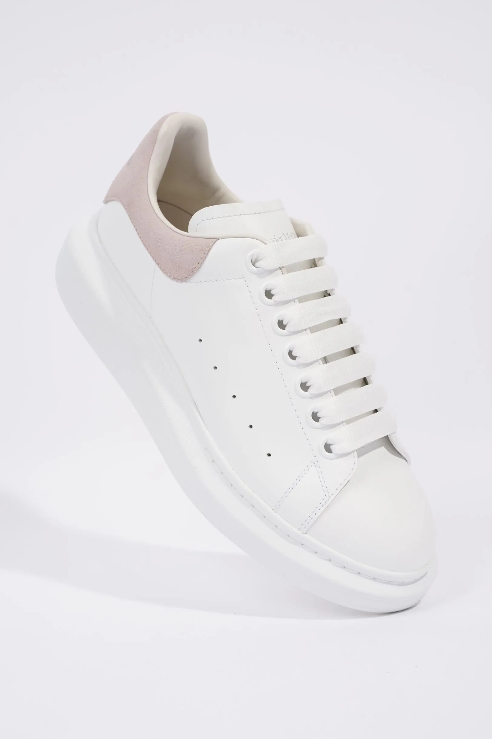 Alexander McQueen Womens Oversized Sneaker Nude Tab EU 39.5 / UK 6.5