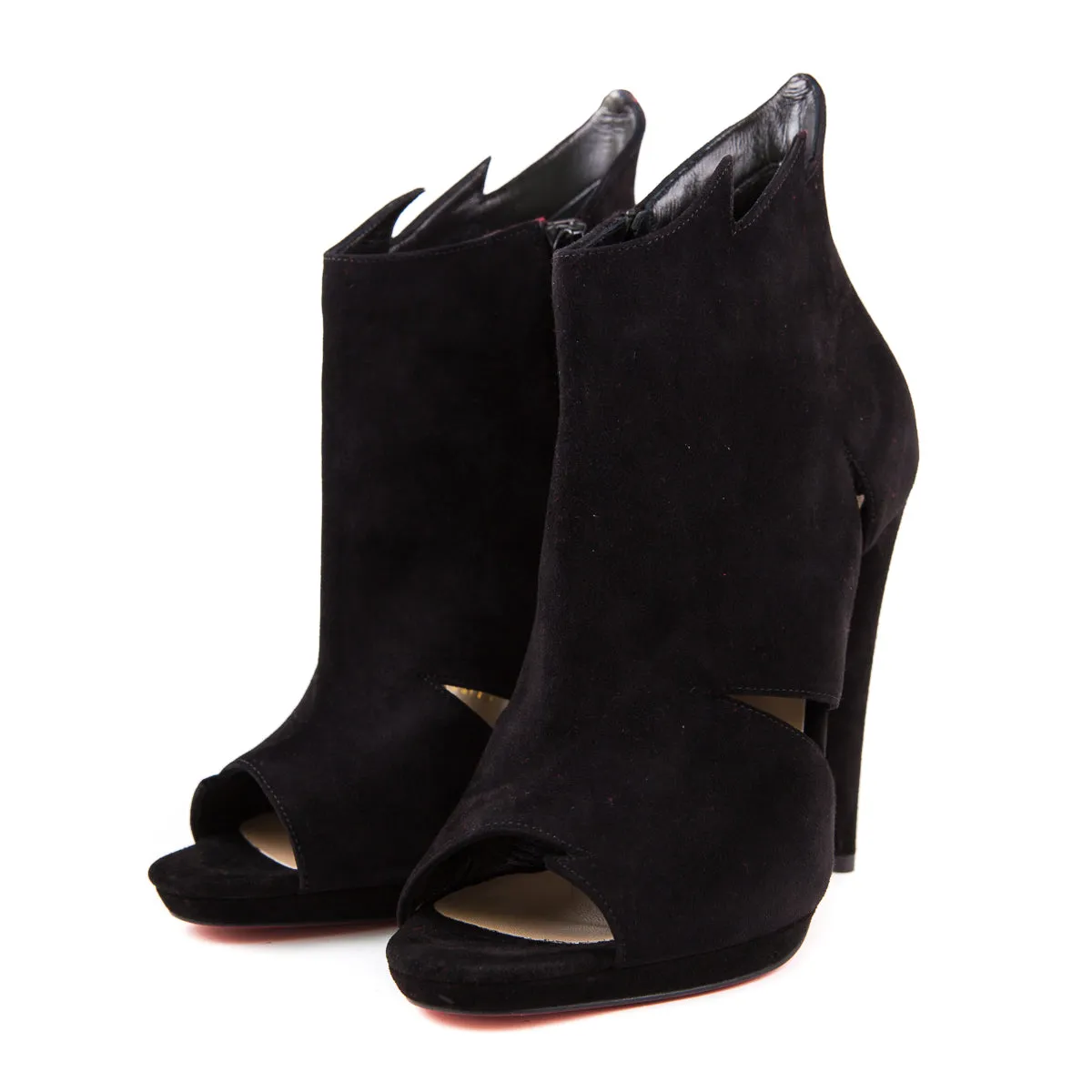 Belfeconica 120 Veau Velours Bootie Black