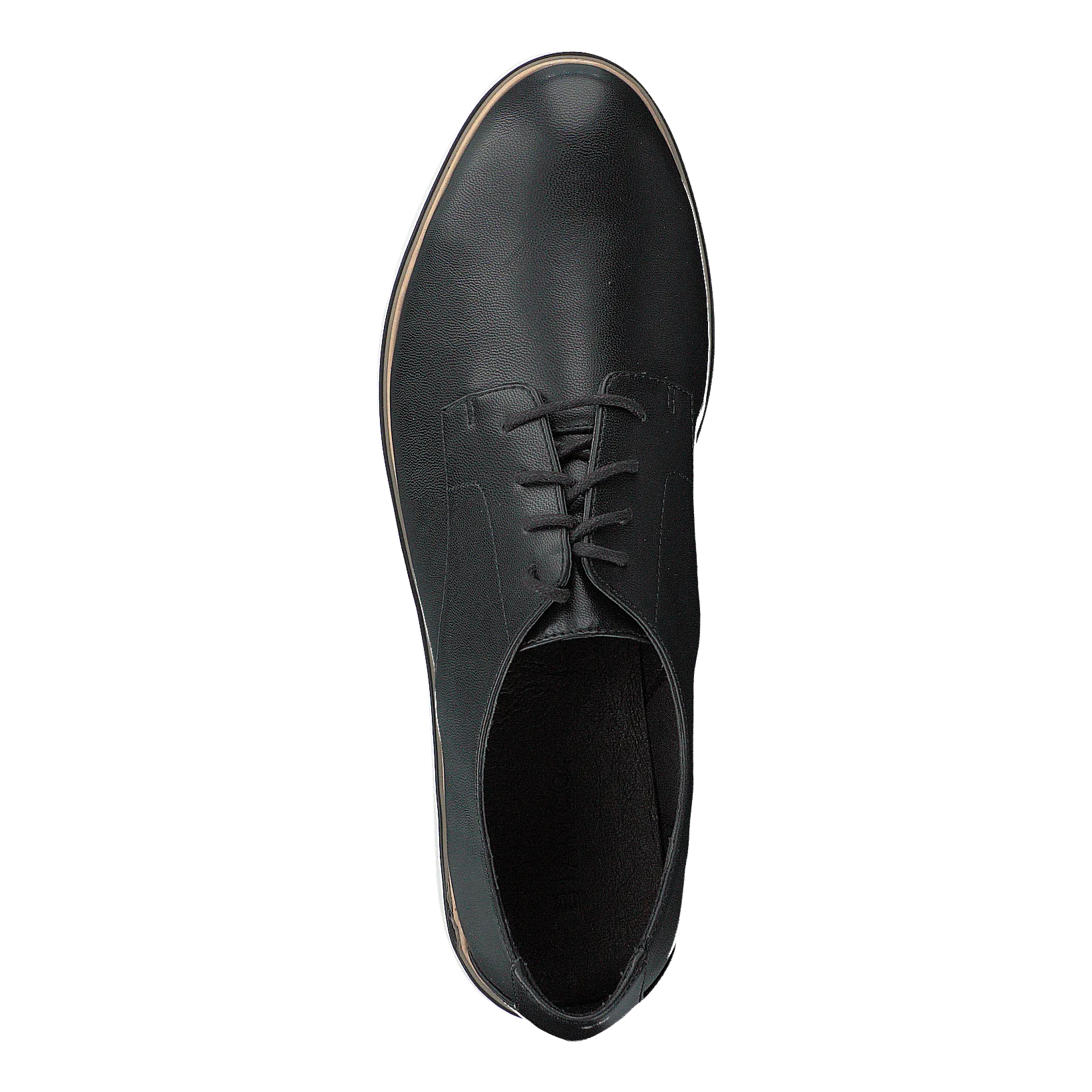 Bita Derby Laced Up Shoe 100 - Black