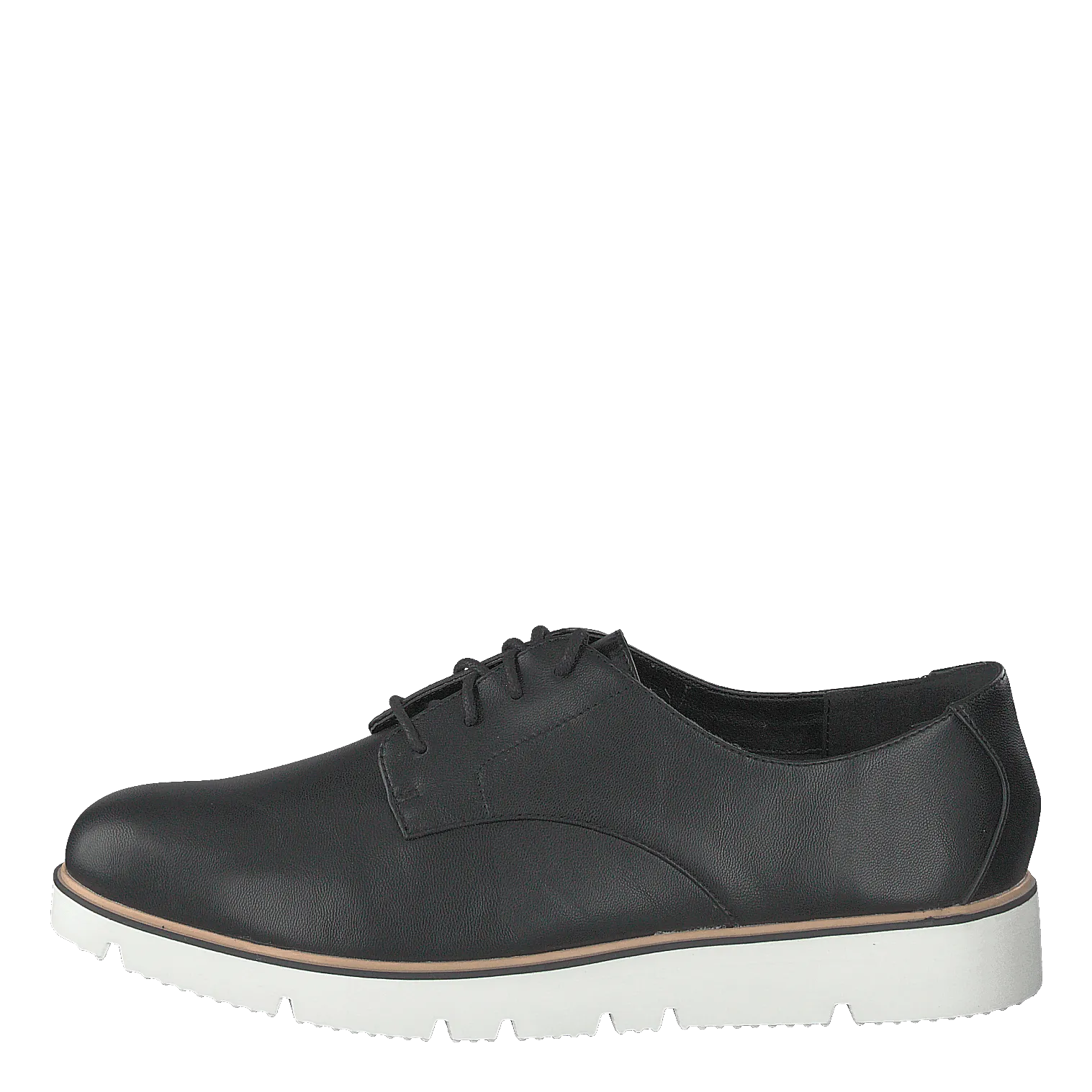 Bita Derby Laced Up Shoe 100 - Black