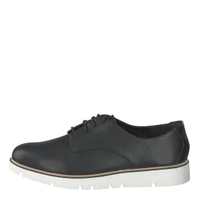 Bita Derby Laced Up Shoe 100 - Black