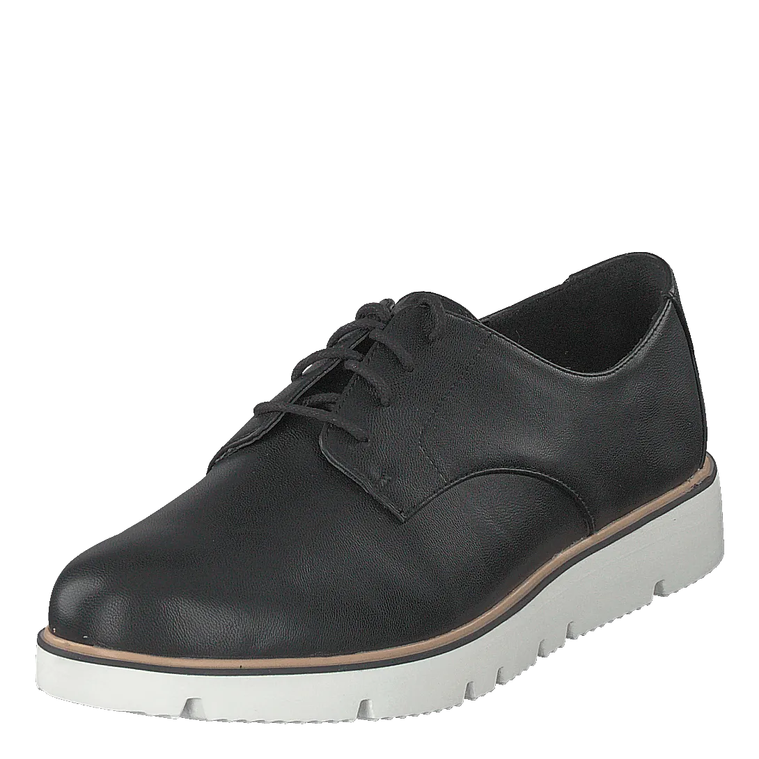 Bita Derby Laced Up Shoe 100 - Black