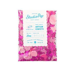 Bubblegum Pink Artisan Confetti