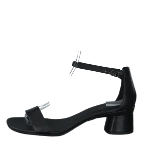 Ecco Elevate 45 Block Sandal Black