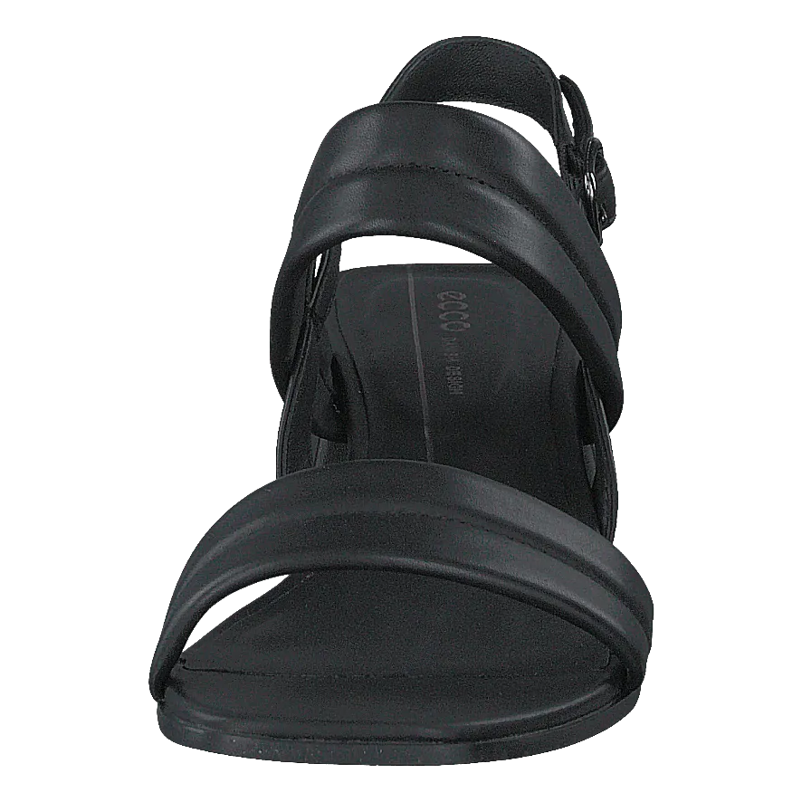 Ecco Elevate Squared Sandal Black