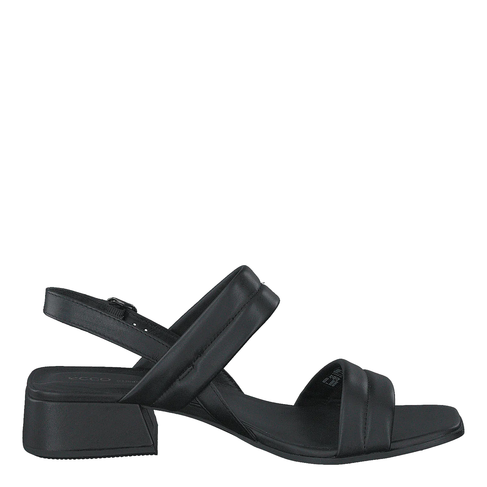 Ecco Elevate Squared Sandal Black