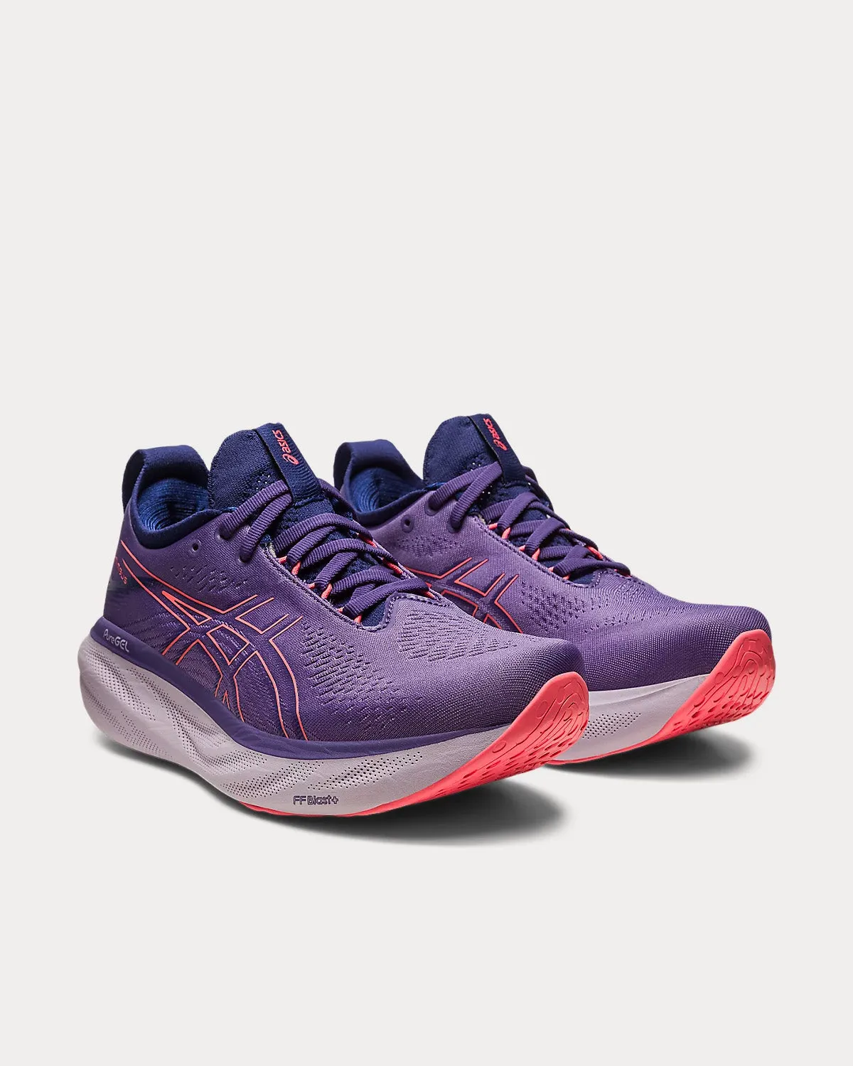 Gel-Nimbus 25 Dusty Purple / Papaya Running Shoes