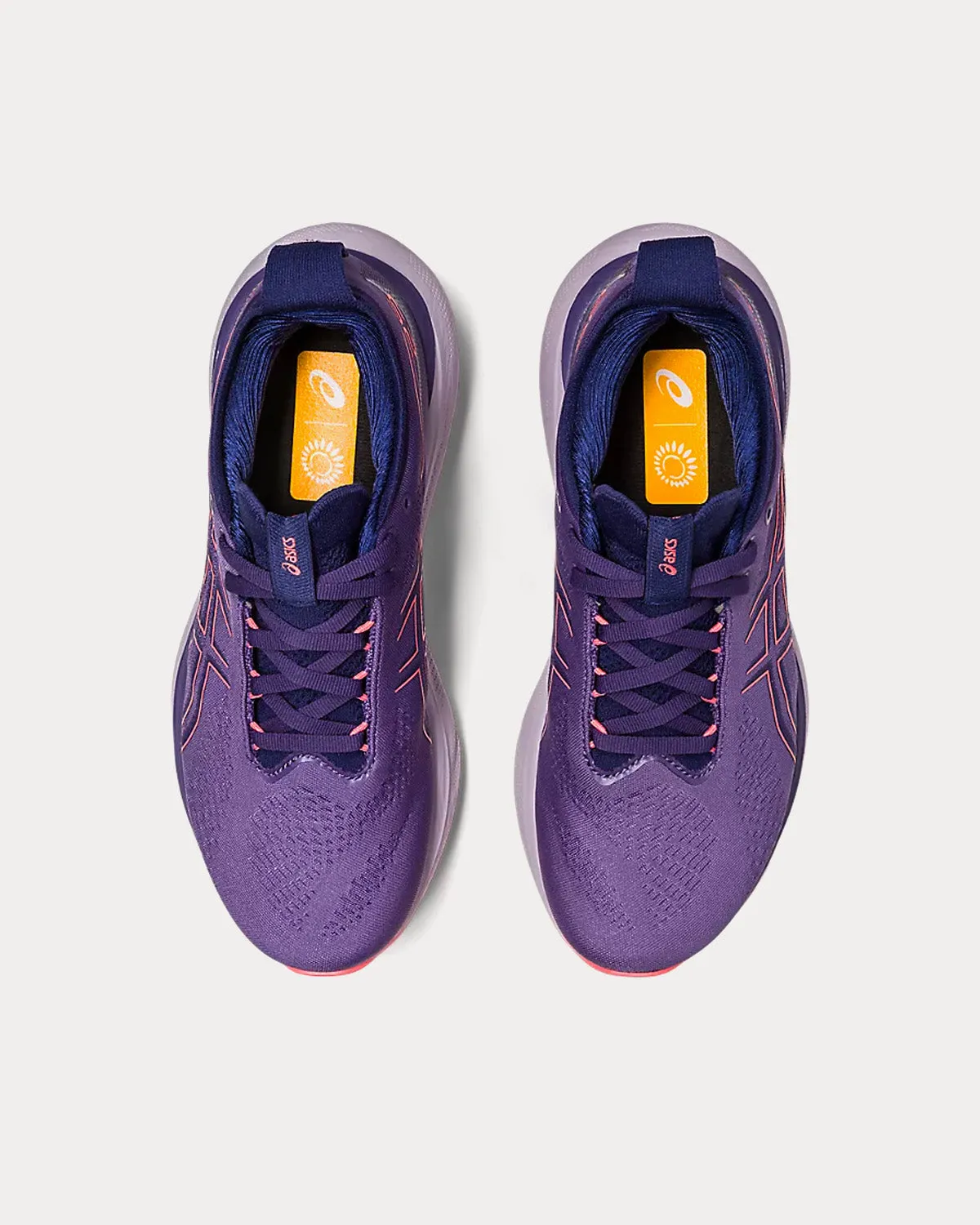 Gel-Nimbus 25 Dusty Purple / Papaya Running Shoes