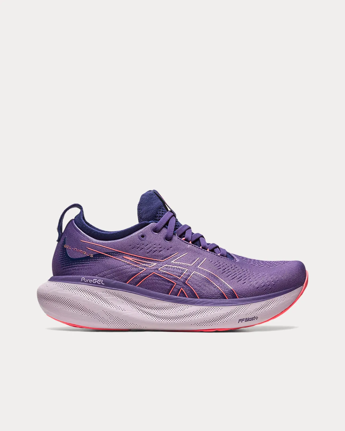 Gel-Nimbus 25 Dusty Purple / Papaya Running Shoes