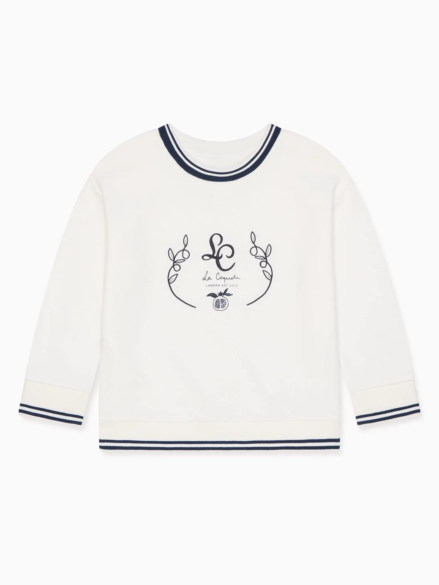 Ivory Pernille Kids Sweatshirt