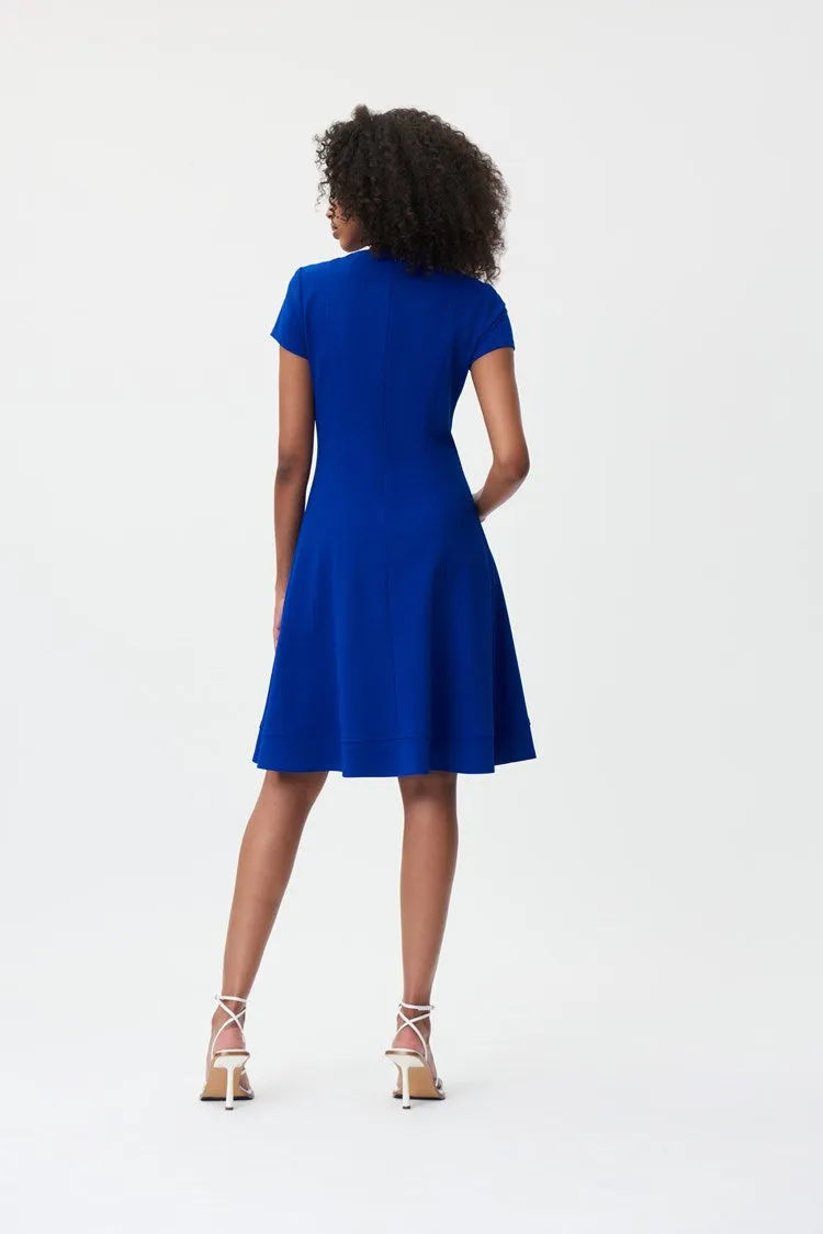 Joseph Ribkoff Cap Sleeve Fit And Flare Dress