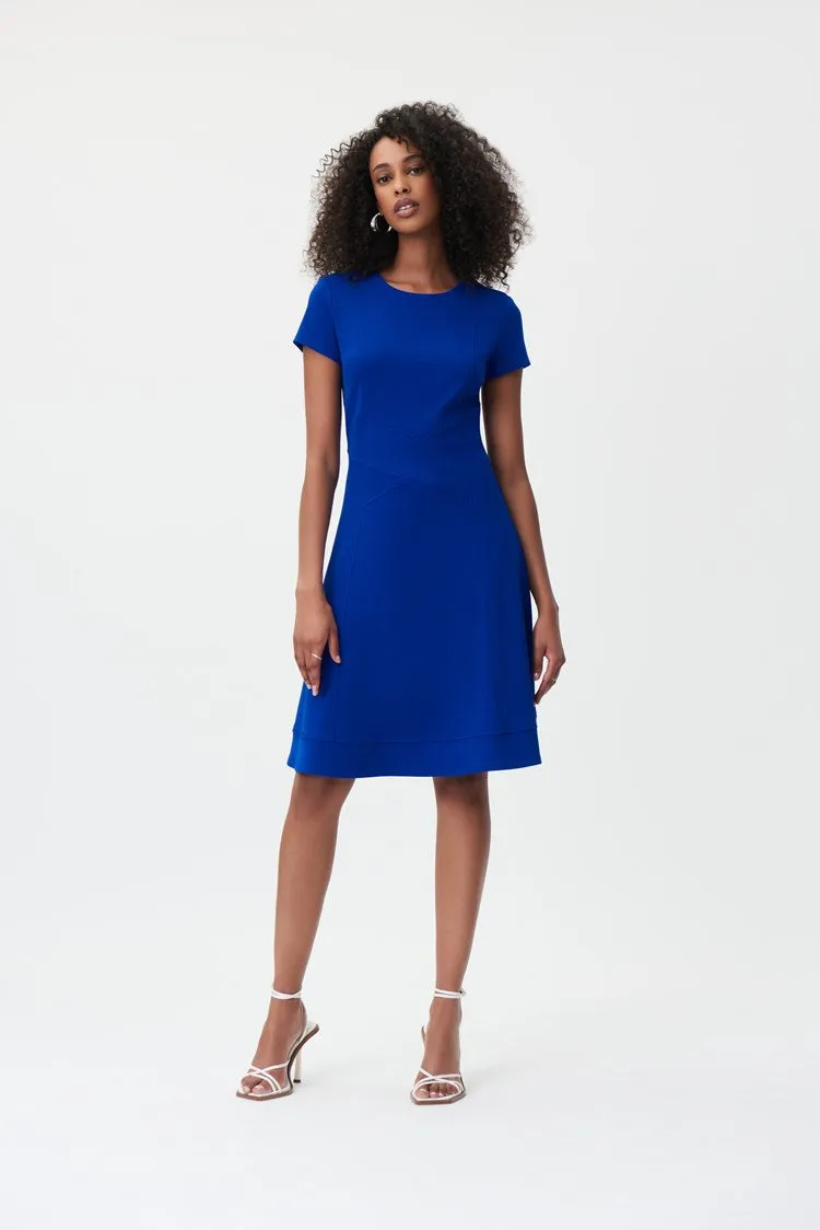 Joseph Ribkoff Cap Sleeve Fit And Flare Dress