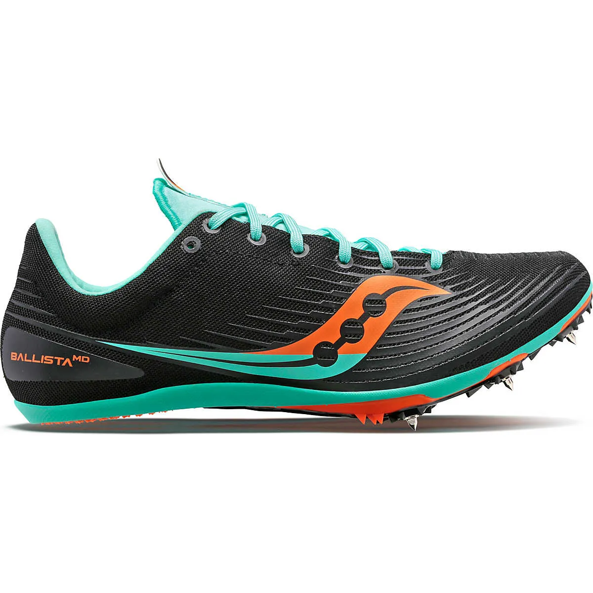 Men's Saucony Ballista MD (Black/Cool Mint)