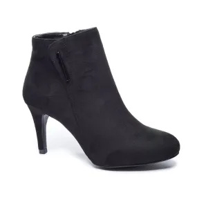 Nisha Suede Heeled Bootie