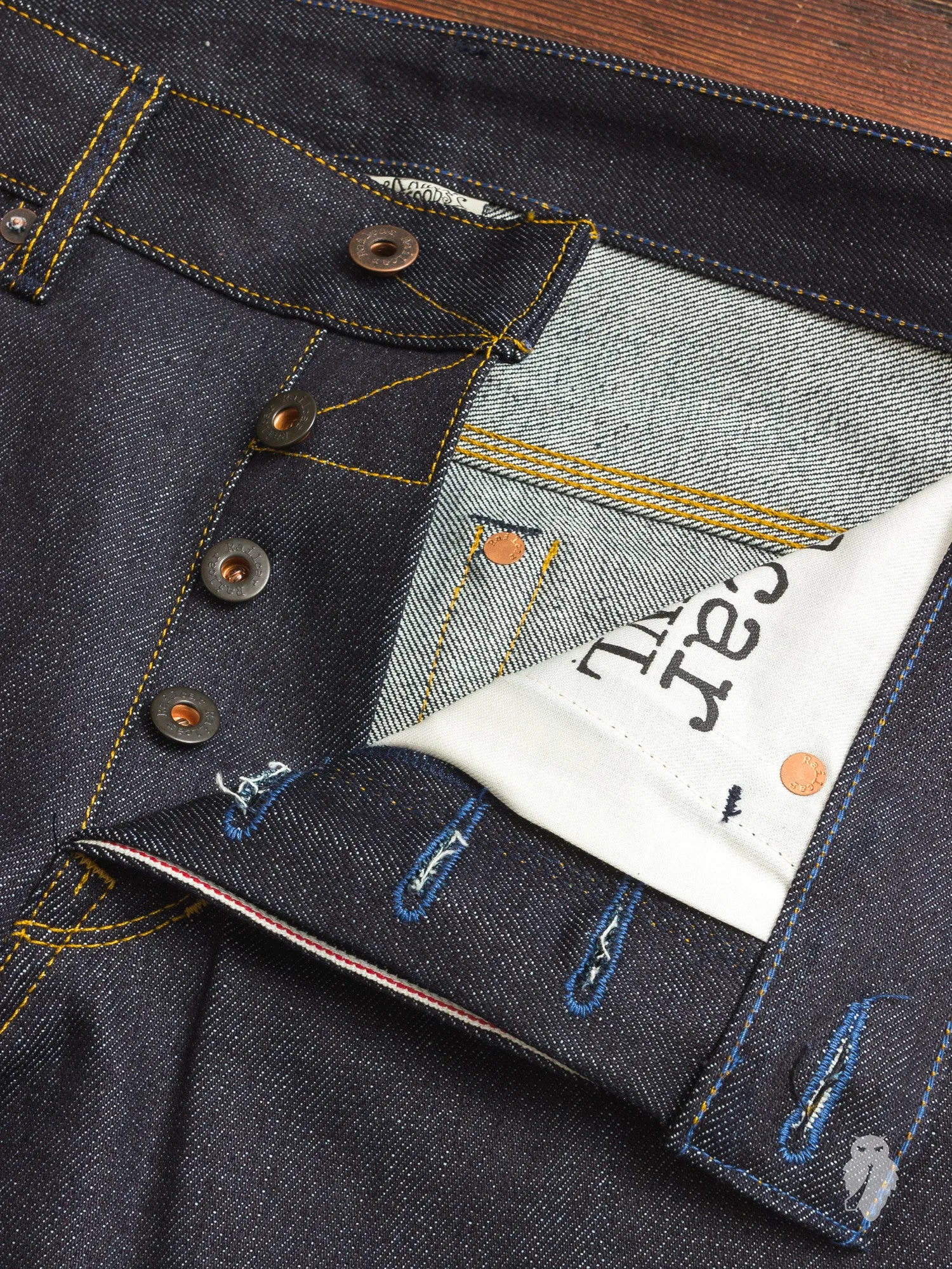 "Bandit" 14oz Kaihara Selvedge Denim - Spikes Fit