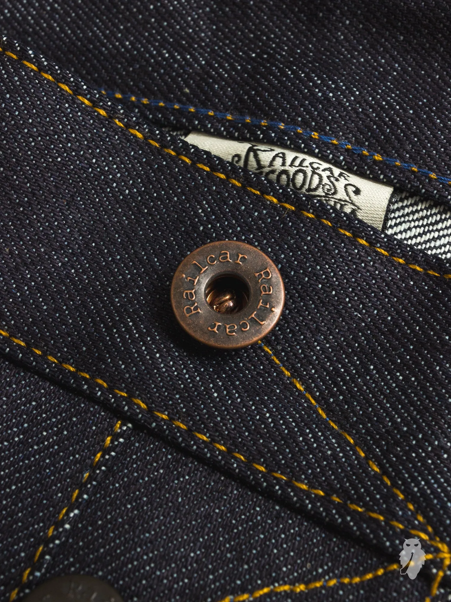 "Bandit" 14oz Kaihara Selvedge Denim - Spikes Fit