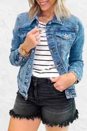 Ready For It Denim Jacket - Medium