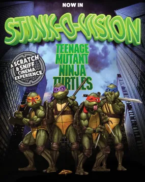 Teenage Mutant Ninja Turtles 1990 Film Blu Ray {Stink-O-Vision Version} (Staff Pick)