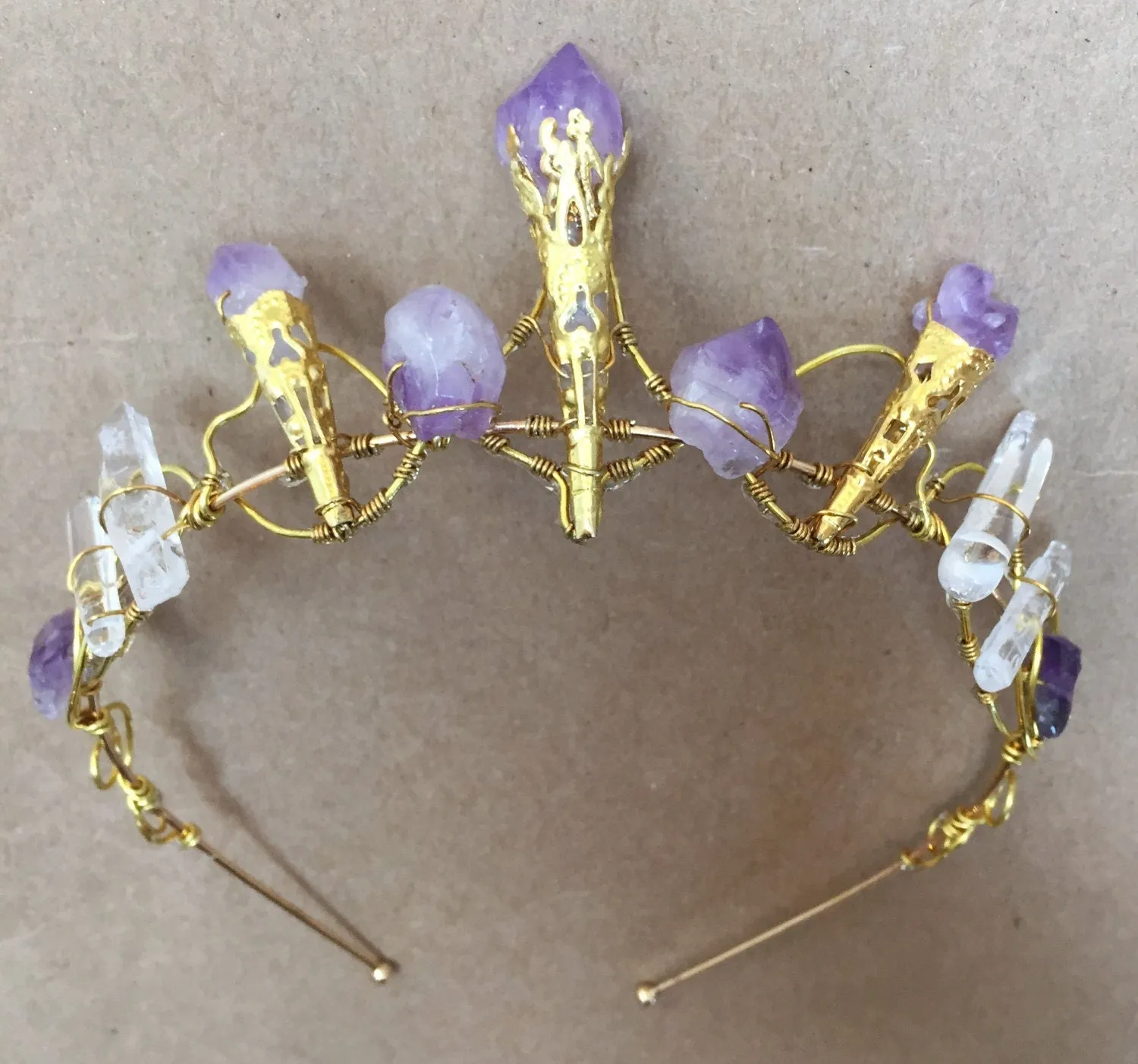 The ARIADNE Amethyst Crown