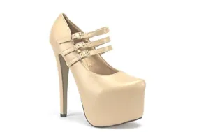 Women's Timeless-016 High Heel Platform Pumps